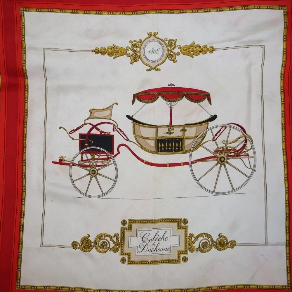 Vintage Bianchini Freire Paris Royal Square Scarf